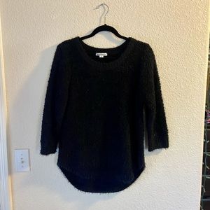 Soft black sweater